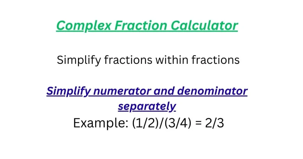 Fraction Calculator
